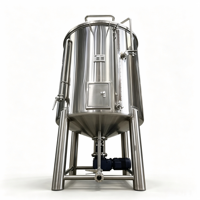 Fermenteur à kombucha de qualité alimentaire de 1500 L à fond conique pour la production commerciale de kombucha