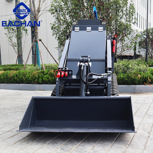 EACHAN Euro 5 Diesel Mini selip Steer Loader pertanian semua medan Crawler selip Steer Loader Orchard Drive hidrolik Skid Steer Loader - Product Image 1