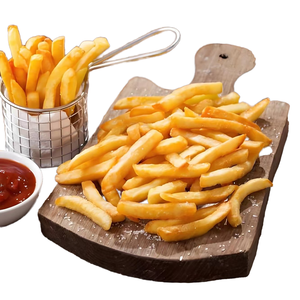 Prezzo di fabbrica croccante fuori soffice all'interno di tuberi sani e deliziosi senza prodotti rotti patatine fritte congelate - Product Image 1