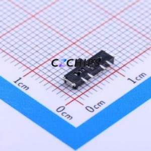 SSSS812201 Slide Switch SMD Switch Single Pole Three Throw Rectangle Pin Header SMD Tab 4.1mm - Product Image 2