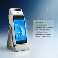 Terminal Punto de Venta Portátil Android 13 I5300L, 3GB 32GB, Impresora Térmica Integrada, 4G LTE, WiFi, NFC, Escáner 1D 2D, Pago con Múltiples Tarjetas