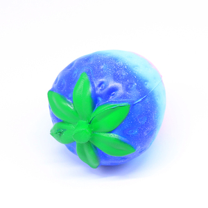 Factory Squisies Toys Soft Slow Rising Galaxy Jumbo Strawberry Fruit <b>Squishies</b> Toys - Product Image 2
