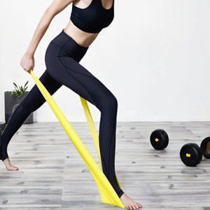 Latex Resistance Band Medium Elastic Pull Strap for Fitness Yoga Pilates Stretch Training Adults <b>Polybag</b> Packing - Product Image 2