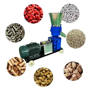 High Productivity Feed Pellet processing equipment/Durable Grass Bran Granulator Pellet Making Machine for livestock