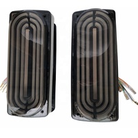 Mise à niveau halogène LED lentille fumée feu arrière adapté pour Mercedes Benz W463 classe G G500 G550 G63 G65 année 2005-2018