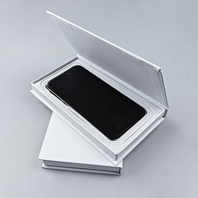 Customized Factory Sale Cardboard Box for Iphone /White Empty Phone Box/Custom Phone Box with logo