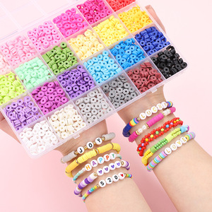 New Styles <b>Shell</b> <b>Beads</b> Mixed Color Kit for DIY Jewelry Alphabet Bracelets and Necklace Making - Product Image 3