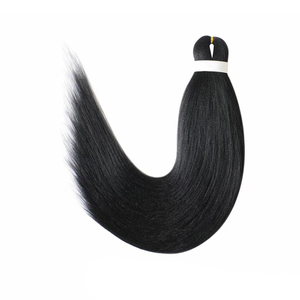 Pre-estirado pelo trenzado Perm Yaki trenzas Jumbo extensiones de cabello sintético fácil de la <span class=keywords><strong>trenza</strong></span> del pelo - Product Image 3