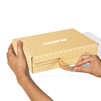 Caja de Envío Corrugada Totalmente Personalizada, Embalaje de Papel Plegable, Cajas de Regalo de Cartón Rígido, Flexibles para Embalaje Minorista