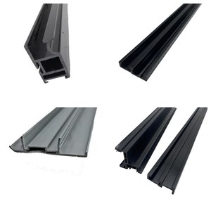 Tùy chỉnh nhựa ép đùn nhà sản xuất kích thước phi tiêu chuẩn cửa trượt theo dõi PVC ABS PP PE nhựa trượt hồ sơ - Product Image 1