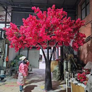 Plantas artificiales V15, venta al por mayor directa de fábrica, olivo artificial grande y alto personalizado, Olivo de imitación grande para Decoración - Product Image 2