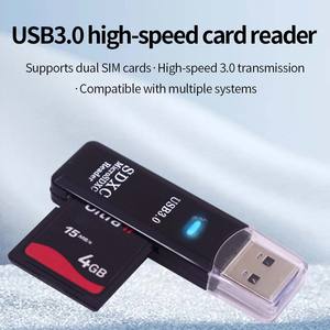 <span class=keywords><strong>Lector</strong></span> Multifunción USB 3.0 de Alta Velocidad TISHRIC para Tarjetas de Memoria SD, Tarjetas TF y Teléfonos Móviles, Conexión y Uso Inmediato - Product Image 2