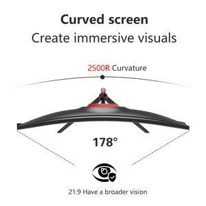 หน้าจอคอมพิวเตอร์เดสก์ท็อปขนาด 40 นิ้ว 5K แบบโค้ง 120HZ ความละเอียด 5120*2160 ขายส่งจากโรงงาน - Product Image 5
