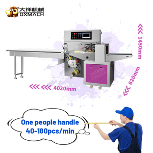 เครื่องแพ็คผักและเบเกอรี่สบู่อัตโนมัติทรงหมอนถุงแบบ DZB-450X มีประสิทธิภาพสูง - Product Image 2