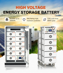 Customized Commercial Solar Integrated <b>Energy</b> <b>Storage</b> <b>System</b> 50kWh 100kWh Battery Cabinet High Voltage LiFePO4 Battery High-ener - Product Image 5