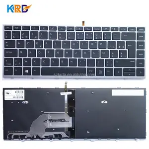 Uk sp la us fr be bélgica teclado de laptop, para hp 640 g4 640 g5 notebook teclado de substituição peças de reparo