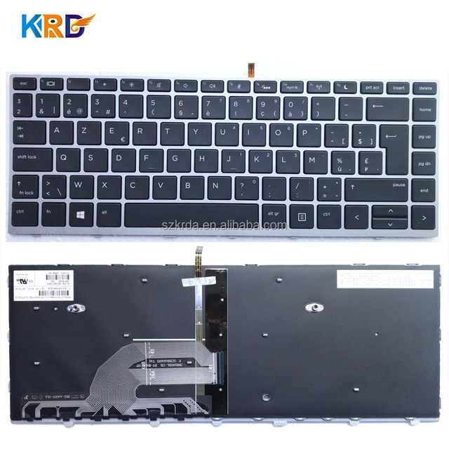 UK SP LA US FR BE Belgium Laptop Keyboard for HP 640 G4 640 G5 Notebook Keyboard Replacement Repair Parts