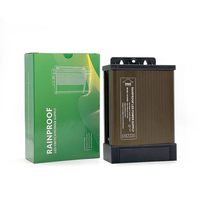 Alimentation extérieure étanche 12 volts, AC 100-240V vers DC 12V 400W pour transformateurs d'éclairage 60W-400W, alimentation à sortie unique SMPS