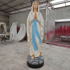 Statue religieuse nordique de <span class=keywords><strong>Notre</strong></span>-<span class=keywords><strong>Dame</strong></span> de Lourdes, en ambre, écologique, émaillée, pour extérieur, motif animal de <span class=keywords><strong>dessin</strong></span> animé, canard - Product Image 2