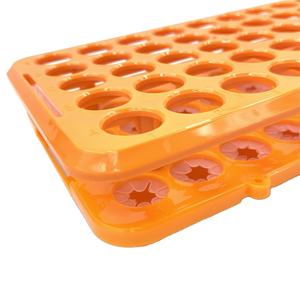 Support de <span class=keywords><strong>tubes</strong></span> à essai multifonctionnel à 50 puits pour l'affichage de <span class=keywords><strong>tubes</strong></span> de différentes tailles avec <span class=keywords><strong>silicone</strong></span> - Product Image 2
