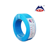 Cable eléctrico Flexible de PVC de 1,5mm NYA de alta calidad, conductor trenzado de 1 núcleo para cableado doméstico