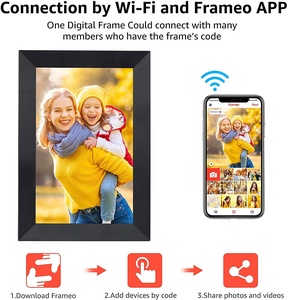 Marco de Fotos Digital Wi-Fi con Pantalla IPS de Alta Resolución, Compatible con Aplicaciones IOS y Android, Carga de Fotos y Videos, Regalo Perfecto para Navidad - Product Image 6