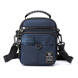 Sac bandoulière mini messager pour homme avec logo, étanche, décontracté, sac de poitrine croisé pour le voyage - Vente en gros - Product Image 4