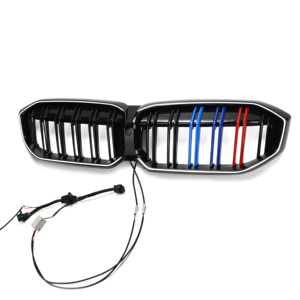 Parrilla Delantera LED para BMW Serie 3 G28 2023, Estilo de Auto, Plástico ABS, Parrilla Central con Parrilla Delantera, Tres Colores Opcionales - Product Image 2