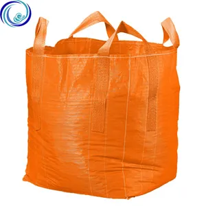 Polypropylene Rubble 1 Ton 1.5 Ton 2 Ton 1000KG Fibc PP 1500kg Bulk FIBC Bag Big Bags For Lime Fertilizer Seeds Grain Corn