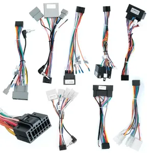 Câble d'alimentation de fil toronné de kit audio de voiture de pionnier pour des voitures électriques isolées avec le matériel de PE pour le lecteur Android