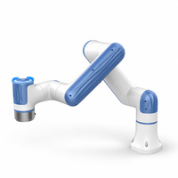 Bras de robot collaboratif programmable robuste anti-collision, charge utile de 5 kg, pour l'approvisionnement en gros de machines