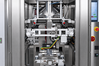 Machine d'emballage automatique de chips de pommes de terre, peseuse multi-têtes, ensacheuse verticale 100-130 sachets/min pour aliments soufflés