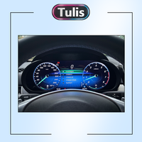 Papan LCD penuh Panel LCD, tampilan Digital Speedometer Cluster Digital untuk Mercedes Benz ML 2012-2015