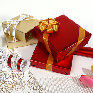 Factory Wholesale Custom 80g 43*1000cm <b>Paper</b> Gift Wrap <b>Luxury</b> Birthday <b>Christmas</b> Roll Packaging for <b>Wrapping</b> <b>Paper</b> - Product Image 5