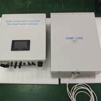 Contrôleur on-grid avec onduleur pour éoliennes, 3kW, 5kW, 10kW, 20kW, 30kW, fabriqué en Chine, pour systèmes on-grid.
