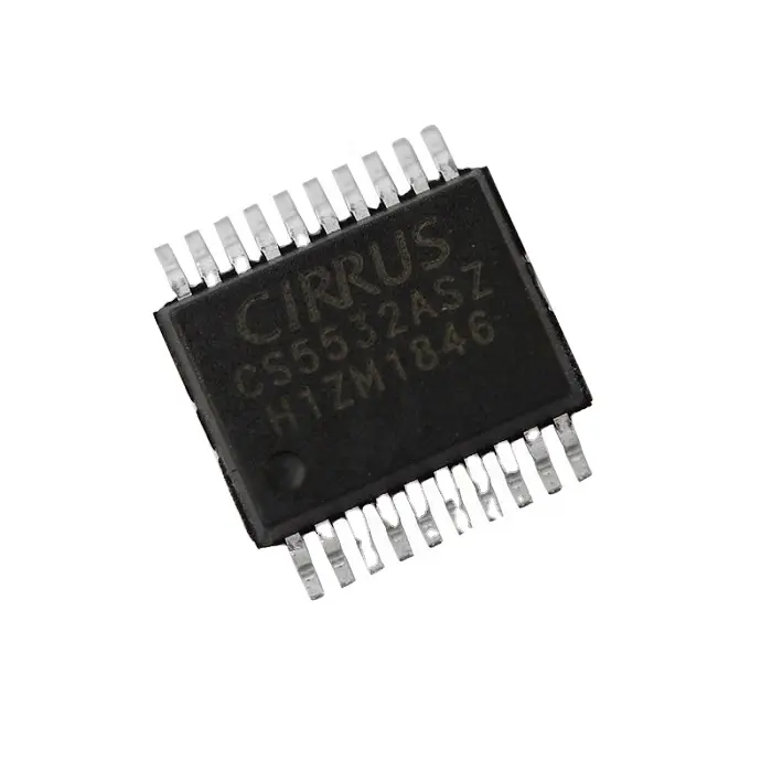 CS5532-ASZ แปลงอนาล็อกเป็นดิจิตอล ADC SINGLE Delta-Sigma 3.84ksps 24-bit SERIAL 20-PIN SSOP วงจรรวม CS5532-ASZ