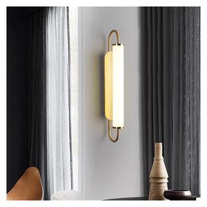 <span class=keywords><strong>Lampe</strong></span> murale décorative moderne en métal et verre <span class=keywords><strong>LED</strong></span>, éclairage mural intérieur <span class=keywords><strong>pour</strong></span> la maison, le salon, la chambre, le couloir, les escaliers et les passages - Product Image 5