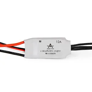 T-MOTOR 12A 2S-3S Régulateur de Vitesse ESC Sans Balais pour multi-essieux/avion