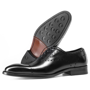Zapatos de cuero genuino para hombre de alta calidad, personalizados, casuales, suaves y cómodos para caminar al aire libre, elegantes. - Product Image 2