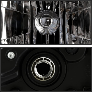 Boîtier noir de remplacement de phares halogènes pour Dodge <span class=keywords><strong>Challenger</strong></span> 2008-2014 Paire gauche + droite CH2502219 conducteur + passager - Product Image 4