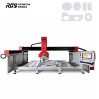 5-Achsen-Steinschneidemaschine mit Fräser, 29 kW Leistung, Spindelmontage, Hochwertige Rainbow CNC