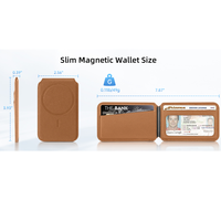 Tas Magnetik N52 Mag Safty Bag Baru, Stiker Belakang, Kantong Kartu Magnetik, Kantong Kartu Magnetik Kuat, Tempat Kartu Ponsel, Tempat Kartu Custom, Tarjetero