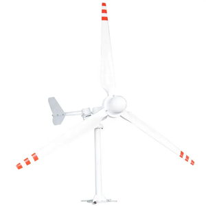 Turbina eólica horizontal de uso doméstico de alta eficiencia potencia real 2.5KW 3 cuchillas turbina eólica Vertical - Product Image 3