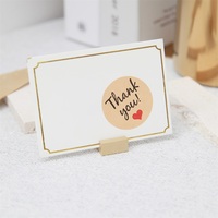 MAXERY – Mini porte-cartes de bar, présentoir pour carte de visite et étiquette de prix, parfait pour mariage, bureau, Restaurant, hôtel