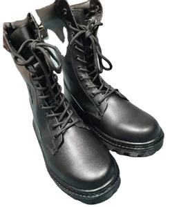 Botas Tácticas de Cuero Largo DFB0213 Malasia Congo, Botas de Servicio para Hombre, Botas de Cuero Completas - Product Image 1