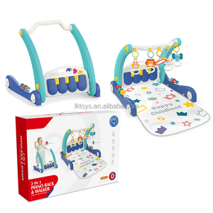 Juguete 2 en 1 Lucky Toys: <span class=keywords><strong>Piano</strong></span> y Andador para Bebés, Gimnasio Infantil con Teclado de <span class=keywords><strong>Piano</strong></span> y Alfombra de Actividades - Product Image 1
