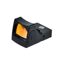 LAMBUL Optics RM07 Red Dot Sight 20mm 1913 Mount Reflex Sight Scope Réglable LED Chasse Tir Holographique Noir/Tan