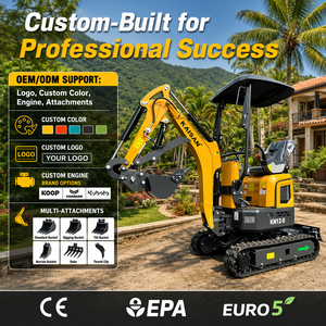 Livraison Gratuite KAISAN <span class=keywords><strong>Mini</strong></span>-Excavatrice 1.2T à Zéro Balayage de Queue pour le marché européen, idéale pour la <span class=keywords><strong>location</strong></span> et les travaux d'aménagement paysager - Product Image 5