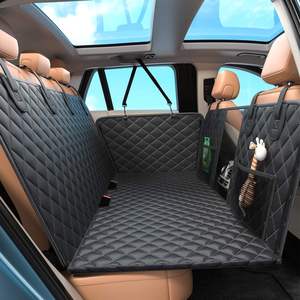 Nouvelle Housse de Siège Auto pour Animaux de Compagnie Personnalisée, Imperméable, en Coton Solide avec Fenêtre en Maille, Antidérapante, pour Chats et Chiens - Product Image 1