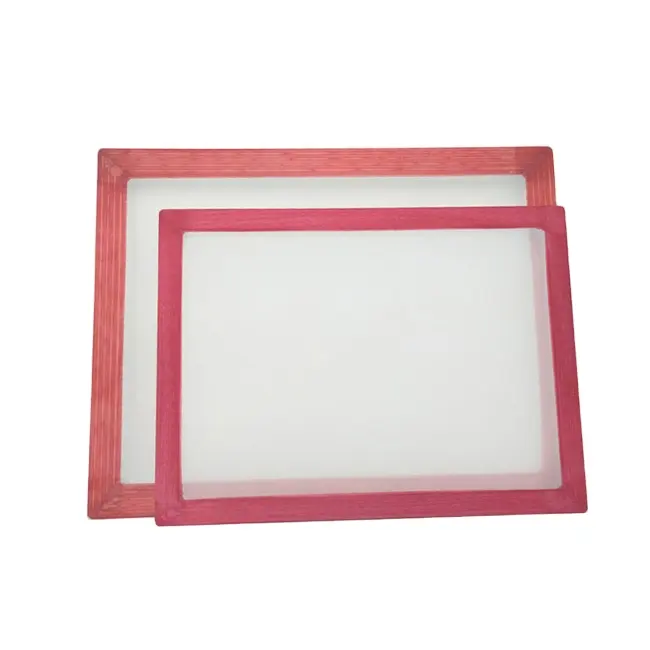 Wholesale silk screen printing aluminum frame with polyester mesh